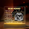 Custom Photo I Can Hear You Say You Love Me - Family Personalized Custom Shaped 3D LED Light - Baby Shower Gift, Gift For First Mom