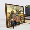 No Matter What, It’s Always You & Me - Couple Personalized Custom 2-Layered Wooden Plaque With Stand - Gift For Husband Wife, Anniversary