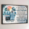 Together, We Are What Matters Most - Couple Personalized Custom Horizontal Poster - Gift For Husband Wife, Anniversary