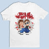 You & Me, Always And Forever - Couple Personalized Custom Unisex T-shirt, Premium T-shirt, Hoodie - Gift For Husband Wife, Anniversary