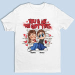 Custom Name Couple Gifts - Personalized Apparel