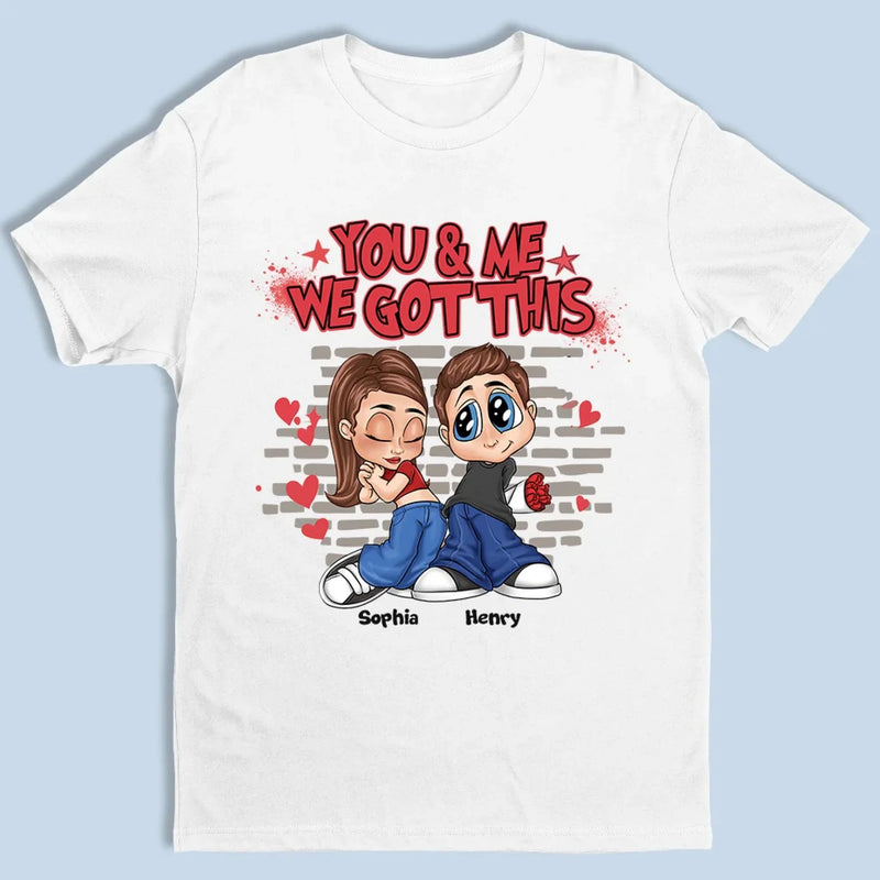 Custom Name Couple Gifts - Personalized Apparel