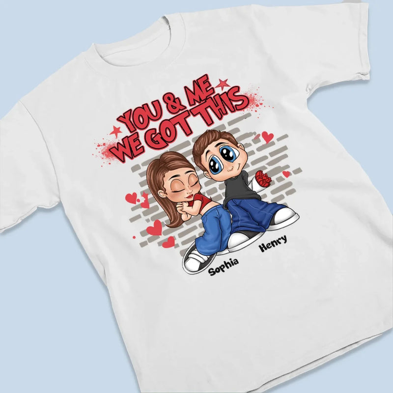 Custom Name Couple Gifts - Personalized Apparel