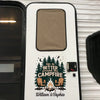Life Is Better Around The Campfire - Camping Personalized Custom RV Decal - Gift For Yourself, Best Friends, Siblings, Family Members, Camping Lovers