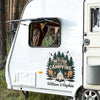 Life Is Better Around The Campfire - Camping Personalized Custom RV Decal - Gift For Yourself, Best Friends, Siblings, Family Members, Camping Lovers