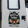 Making Memories One Campsite At A Time - Camping Personalized Custom RV Decal - Gift For Yourself, Best Friends, Siblings, Family Members, Camping Lovers
