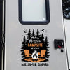 This Is Where The Stories Are Endless - Camping Personalized Custom RV Decal - Gift For Yourself, Best Friends, Siblings, Family Members, Camping Lovers