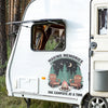 Adventure Begins At The Campfire - Camping Personalized Custom RV Decal - Gift For Yourself, Best Friends, Siblings, Family Members, Camping Lovers