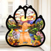 Heaven Gained A Furry Angel - Memorial Personalized Window Hanging Suncatcher Ornament - Sympathy Gift For Pet Owners, Pet Lovers