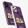 Love Grows With Every Paw Print - Dog & Cat Personalized Custom Clear Phone Case - Gift For Pet Owners, Pet Lovers