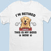Stay Pawsitive - Personalized Custom Unisex T-shirt, Premium T-shirt, Hoodie - Appreciation, Retirement Gift For Coworkers, Work Friends, Colleagues, Pet Owners, Pet Lovers