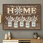 Custom Family Name Home Decor - Personalized Poster