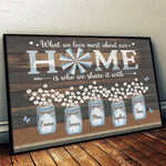 Custom Name Family Home Decor - Personalized Poster