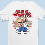 Custom Name Couple Gifts - Personalized Apparel