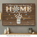 Custom Family Name Home Decor - Personalized Poster