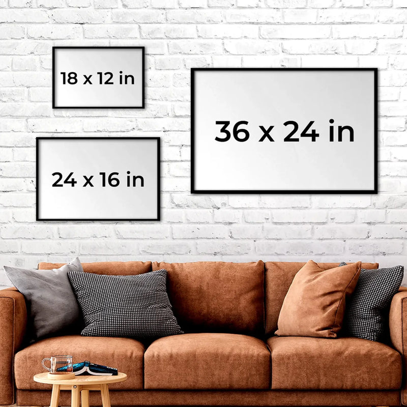 Family Ties The Endless Thread Of Love And Support - Family Personalized Custom Horizontal Poster - Gift For Family Members