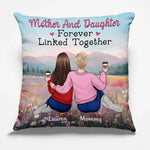 Custom Name Mother Daughter Gifts - Personalized Pillow