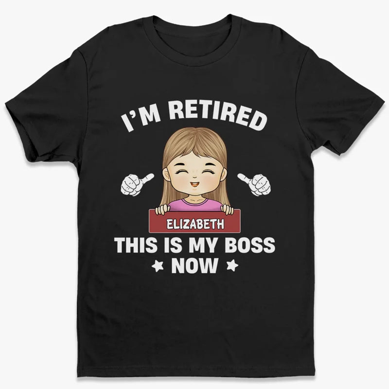 Custom Name Funny Retirement Gifts - Personalized Apparel