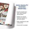 My Grandkids Are My Favorite - Family Personalized Custom Horizontal Poster - Gift For Grandma, Grandpa, Grandkid