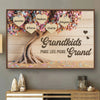 Together We Make A Family - Family Personalized Custom Horizontal Poster - Gift For Grandma, Grandpa, Grandkid