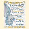 Our First Miracle, Our Forever Love - Family Personalized Custom Blanket - Mother's Day, Baby Shower Gift, Gift For First Mom