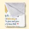 Our First Miracle, Our Forever Love - Family Personalized Custom Blanket - Mother's Day, Baby Shower Gift, Gift For First Mom