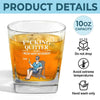 A Unique Way To Show Your Appreciation - Coworker Personalized Custom Square Whiskey Glass - Appreciation, Retirement Gift For Coworkers, Work Friends, Colleagues