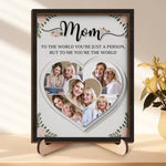 Custom Photo Mom Gifts - Personalized Wooden Plaque
