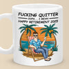 Here’s To The Next Chapter Of Your Life - Coworker Personalized Custom Mug - Appreciation, Retirement Gift For Coworkers, Work Friends, Colleagues