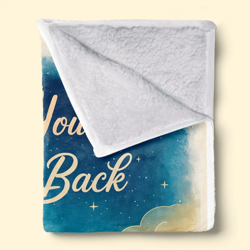 I Love You To The Moon And Back - Dog & Cat Personalized Custom Blanket - Gift For Pet Owners, Pet Lovers