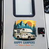 Take Only Memories, Leave Only Footprints - Camping Personalized Custom RV Decal - Gift For Yourself, Best Friends, Siblings, Family Members, Camping Lovers