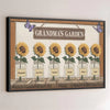 She Plants Seeds Of Love And Watches Her Family Bloom - Family Personalized Custom Horizontal Poster - Gift For Mom, Grandma