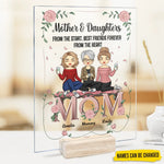 Custom Name Mother Daughter Gifts - Personalized Acrylic Plaque