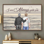Custom Name Dad and Son Keepsake - Personalized Poster
