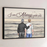 Custom Name Dad and Son Keepsake - Personalized Poster