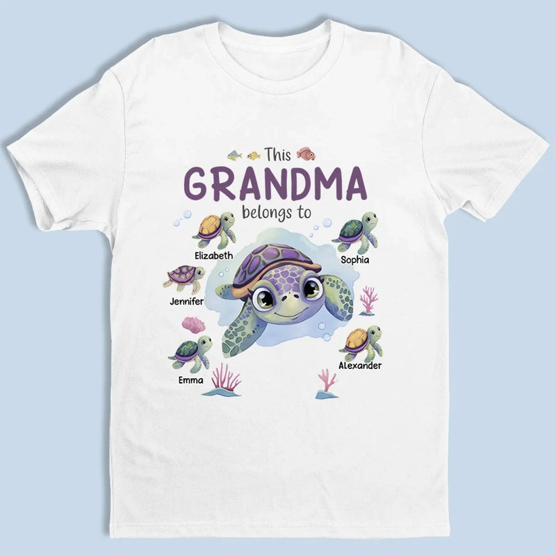 Cherished Moments, Endless Love - Family Personalized Custom Unisex T-shirt, Premium T-shirt, Hoodie - Gift For Mom, Grandma
