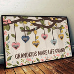 Custom Name Grandkids Family Decor - Personalized Poster
