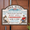 Sun, Water, And You - Couple Personalized Custom Home Decor Wood Sign - Gift For Husband Wife, Anniversary