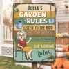 Enjoy The Beauty - Family Personalized Custom Home Decor Metal Sign - Gift For Yourself, Best Friends, Siblings, Family Members