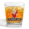 You’re My Favorite Decision - Couple Personalized Custom Square Whiskey Glass - Gift For Husband Wife, Anniversary