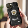 You Are Enough, Just As You Are - Family Personalized Custom Leather Flip Wallet Phone Case - Gift For Yourself, Best Friends, Siblings, Family Members