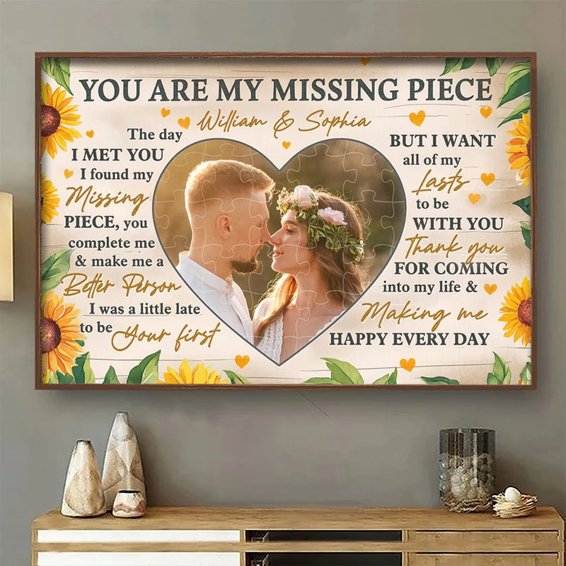 Custom Photo You Are My Perfect Match
- Couple Personalized Custom Horizontal Poster - Gift For Husband Wife, Anniversary