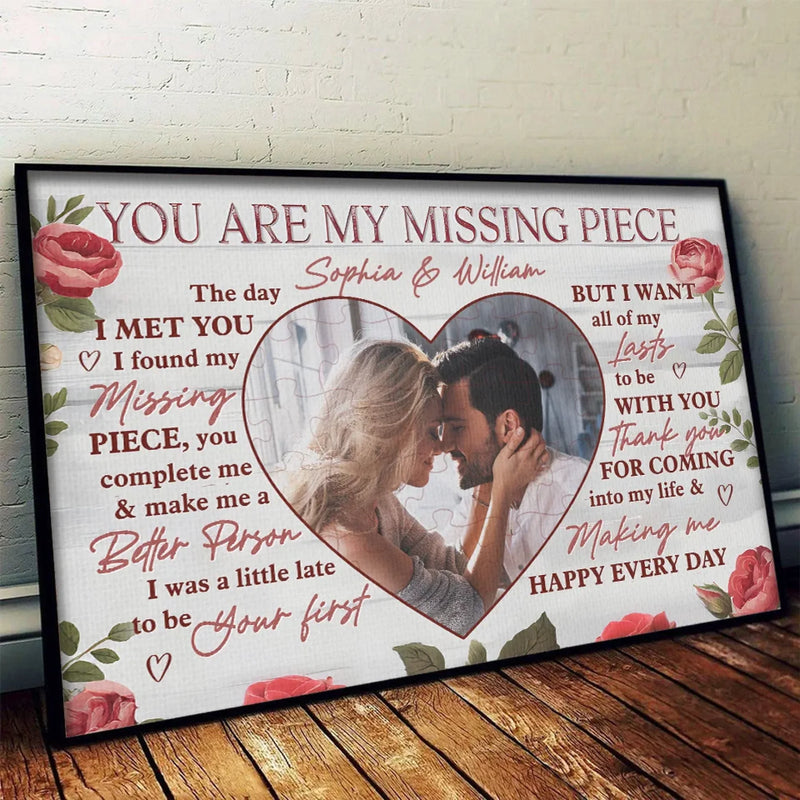 Custom Photo Couple Love Gifts - Personalized Poster