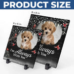 Custom Pet Photo Memorial Dog Gifts - Personalized Stone With Stand