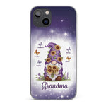 Custom Name Grandma Gnome Sunflower Gifts - Personalized Phone Case