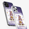Love Grows Best In Grandma’s Arms - Family Personalized Custom Clear Phone Case - Gift For Mom, Grandma