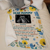 Custom Photo Little Hands, Big Dreams - Family Personalized Custom Blanket - Baby Shower Gift, Gift For First Mom