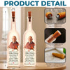Custom Photo Always In My Heart, Never Far Away - Memorial Personalized Custom Bottle Lamp - Sympathy Gift For Family Members