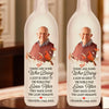 Custom Photo Always In My Heart, Never Far Away - Memorial Personalized Custom Bottle Lamp - Sympathy Gift For Family Members