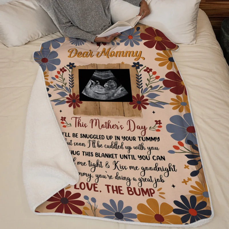 Custom Photo Mother's Day Gifts for Mom - Personalized Blanket